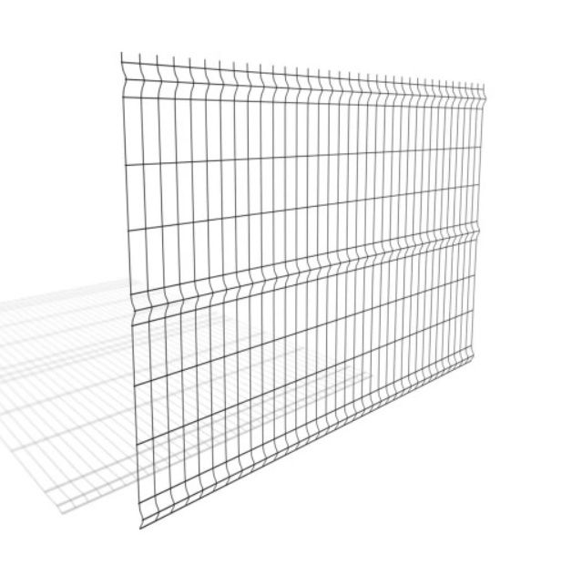 Kompletne ogrodzenie 250mb antracyt / grafit. Panel ogrodzeniowy, płot