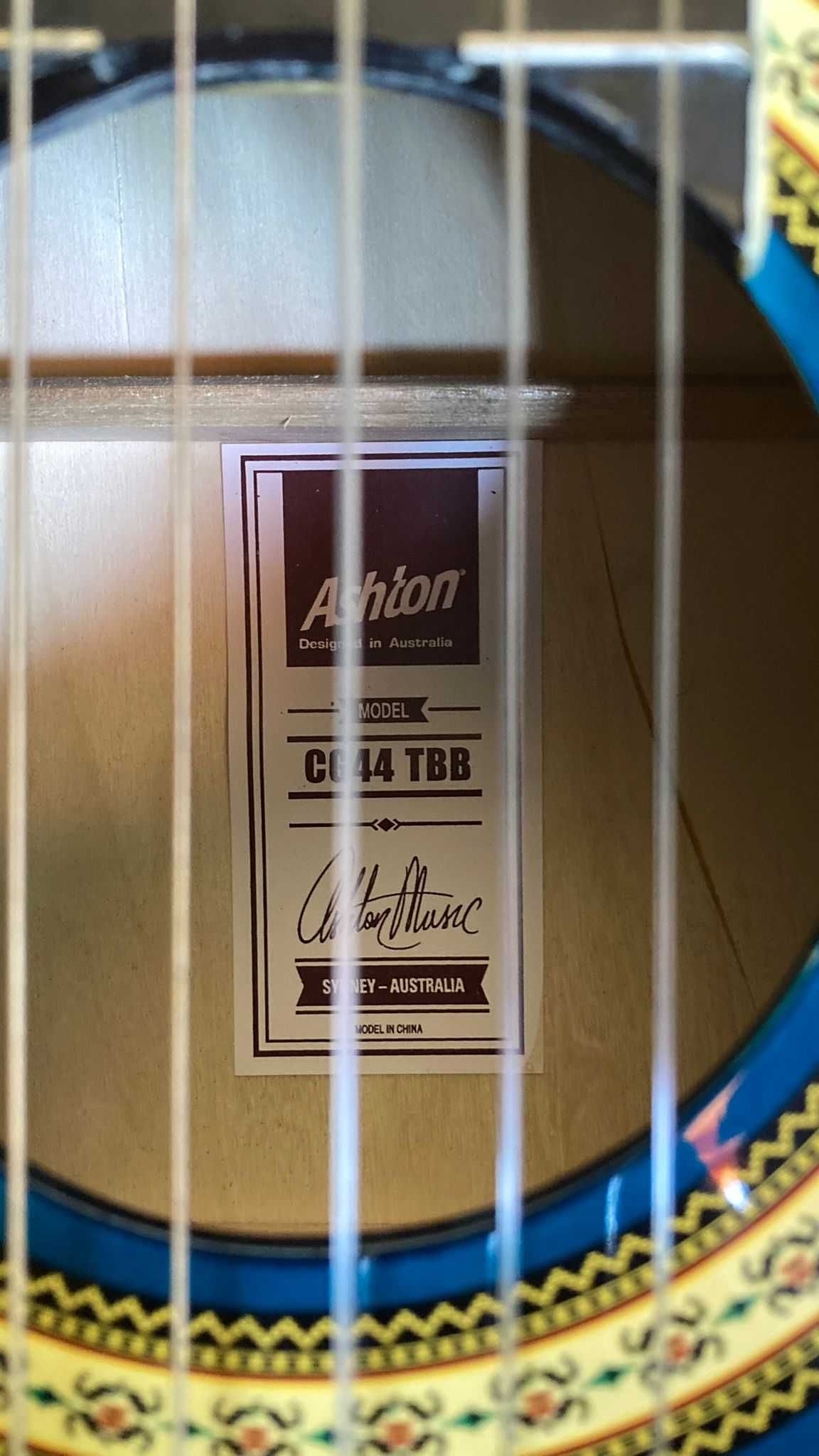 Guitarra Clássica Ashton SPCG44 TBB + Saco RITTER RGP2 Classical 4/4