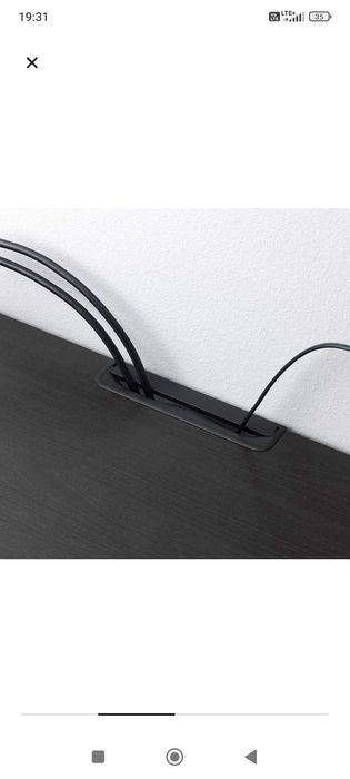 Szafka pod TV, czarny brąz, IKEA