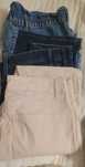 Zestaw spodni 7 par L, XL dżinsy, leginsy, dres