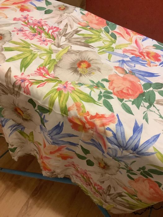 Kupon kolorowej bawełny