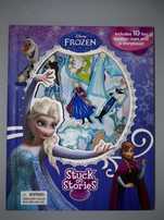 Kraina lodu Elza książka język angielski stikeez przyssawki Disney