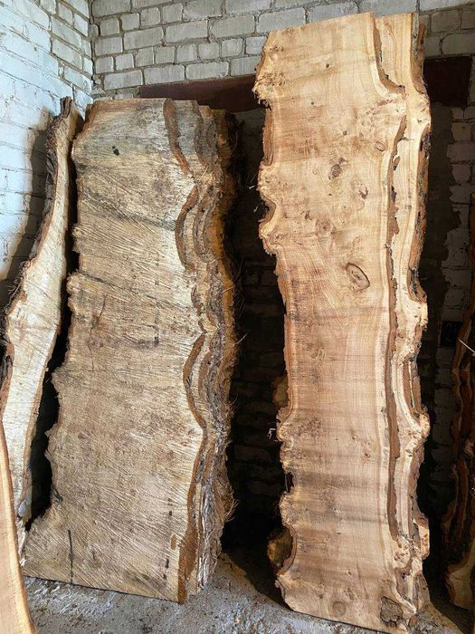 Розпродаж Слеб, сляб, орех, акация корінь ореха поперечний срез