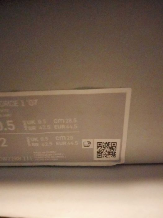 Nike air force 1  rozm. 44.5