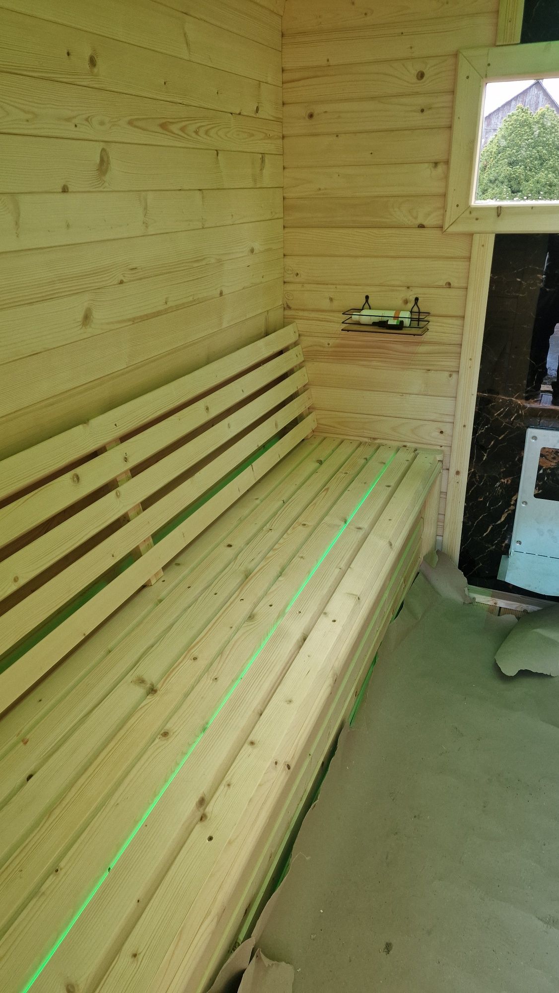 Sauna kwadratowa 300cm