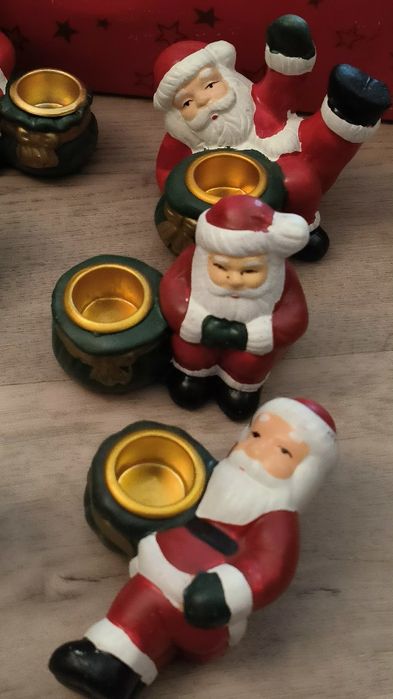 Castiçais antigos de natal