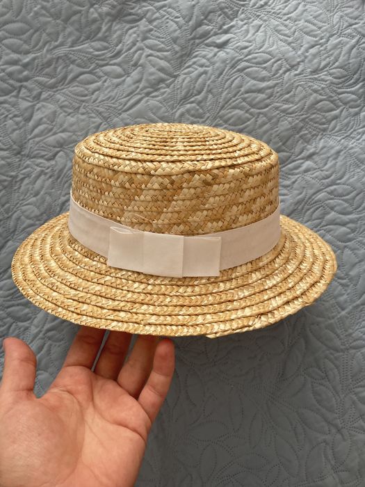 Соломляна шляпа капелюх панама як zara