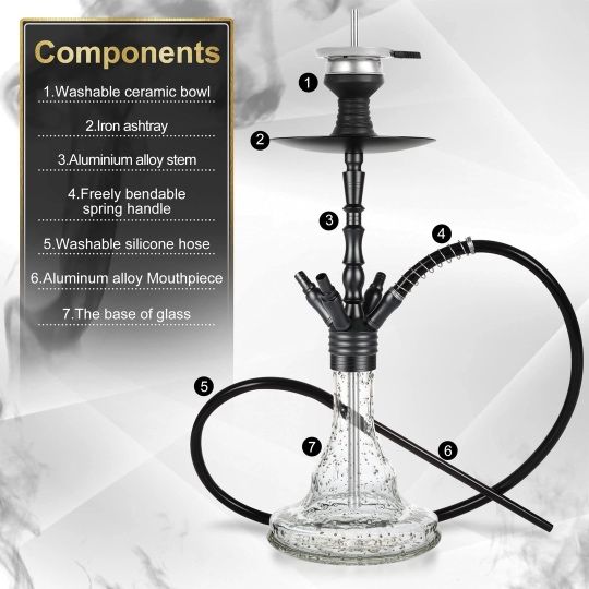 Nowa fajka wodna (shisha hookah)