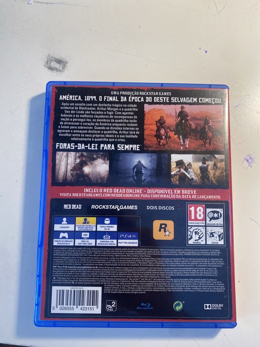 Jogo ps4 red dead redemption 2
