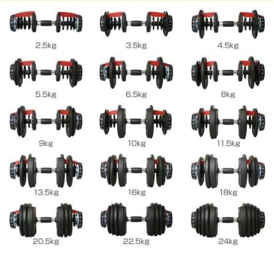 Halteres Ajustáveis até 24 Kg | Bowflex | Haltere ajustável | fitness