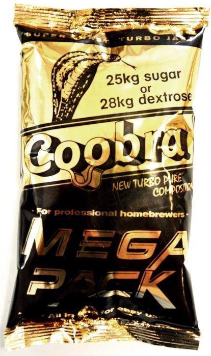 Coobra Megapack drożdże gorzelnicze na 100L