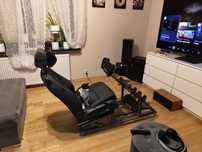 Simrig simracing rig stelaż z fotelem