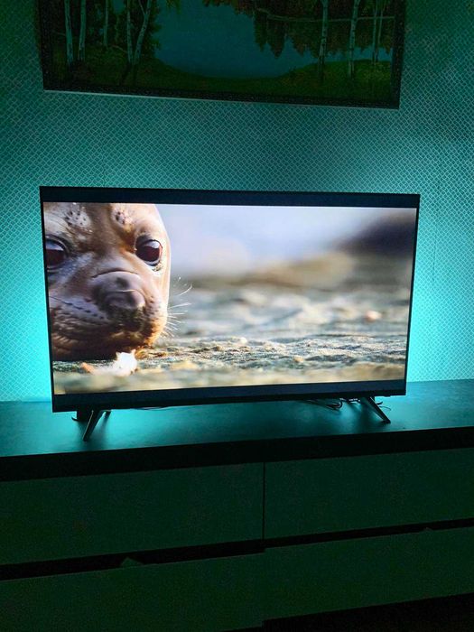 Смарт Телевізор Samsung Андроід15 24/55/ ТВ без рамки Wi-Fi 4K блютуз