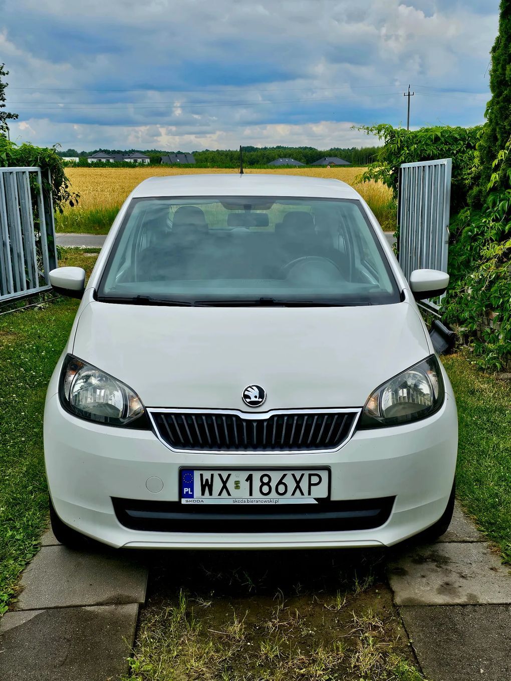 Skoda Citigo ekonomiczna instalacja LPG, czujniki parkowania, skórzana kierownica