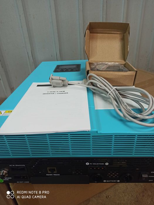 Inwerter Hybrydowy SML III 5.5KW-WIFI, pracuje bez Aku lub Aku 48V