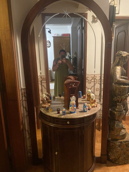 Movel entrada com espelho