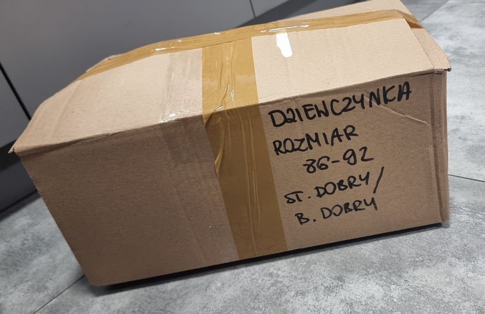 Zestaw ubranek dziewczynka 86-92
