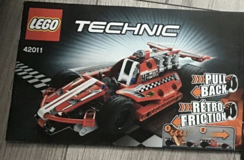 Lego technic 42011 race car pullback