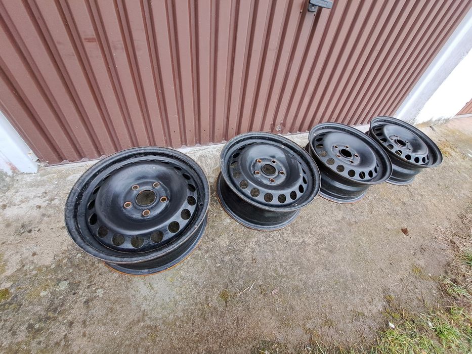 Felgi Stalowe 15 5x112  Ładne bez Rdzy ET47  6J