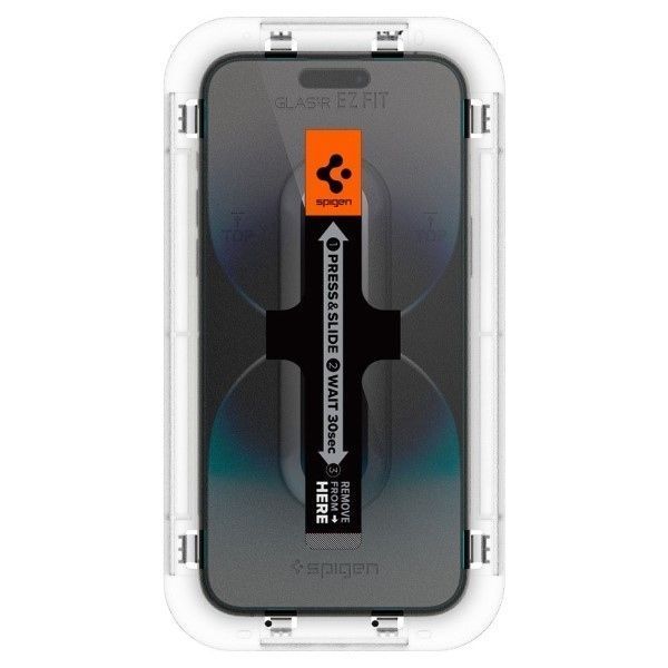 Szkło hartowane Spigen Glas.tr EZ Fit do iPhone 14 Pro Max - 2 sztuki