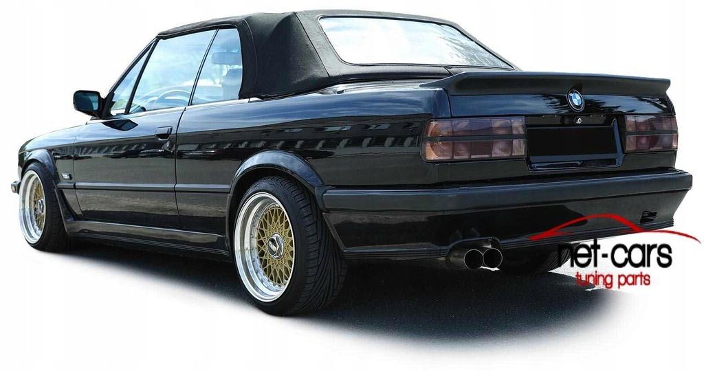 Zderzak tylny tył dyfuzor BMW 3 E30 81-91 M Technik Tech