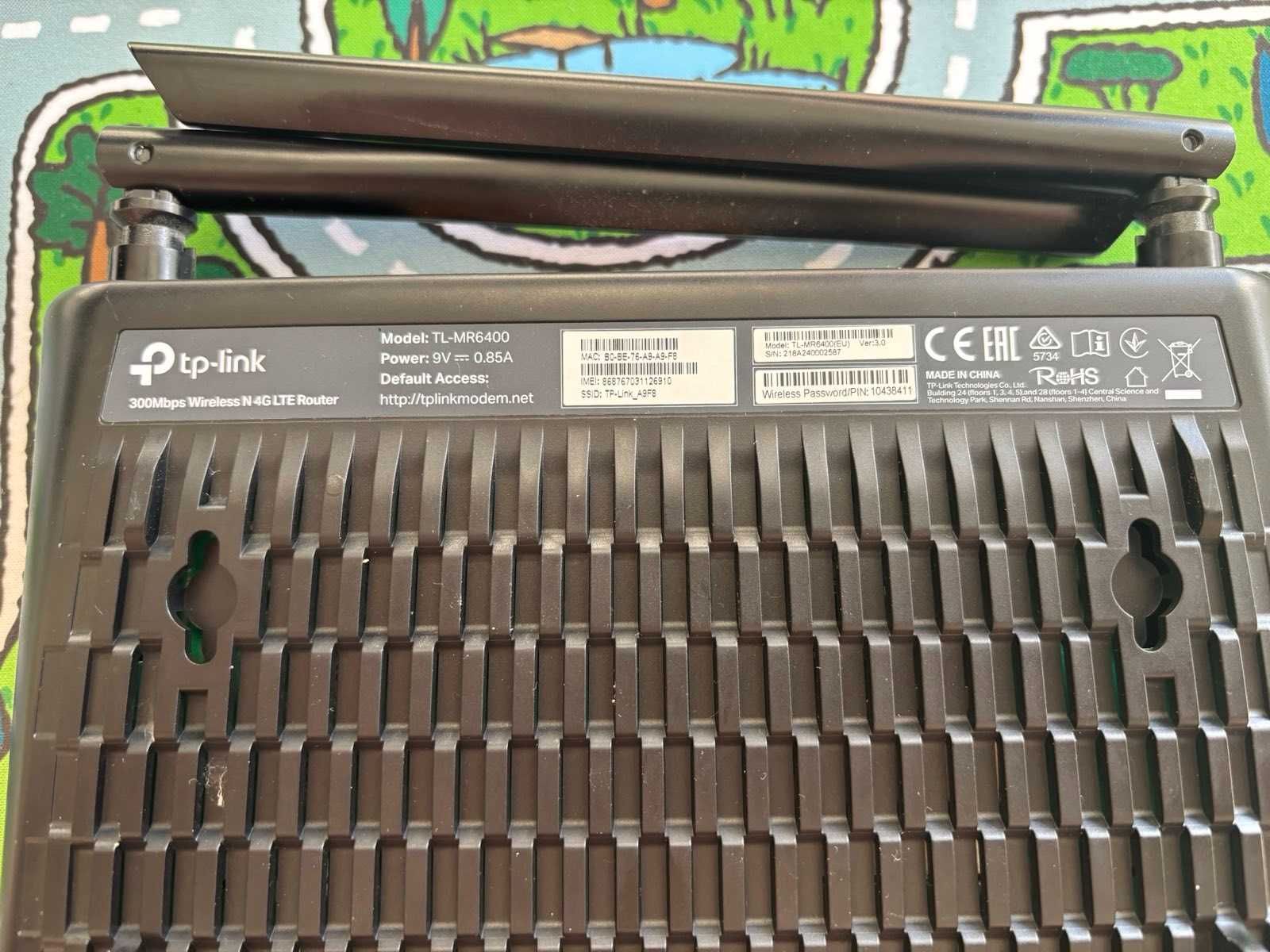 Router WiFi LTE TP-Link MR-6400 bez simlocka