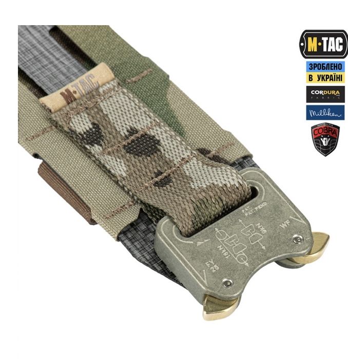 Стрілецький пояс M-TAC Tiger Belt Cobra Bulle Multicam