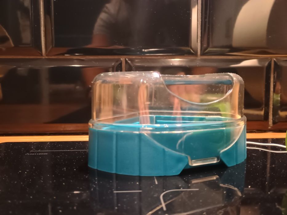 Kołowrotek, kuweta, poidło dla chomika