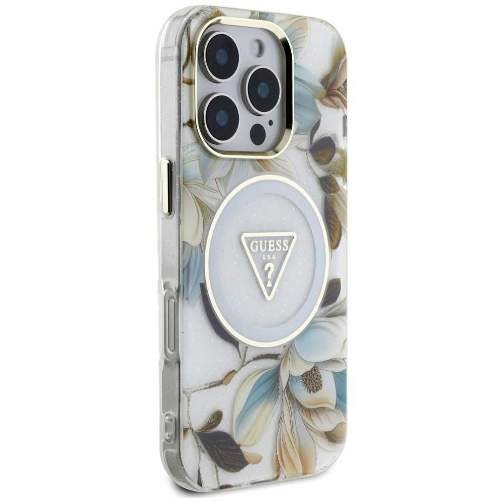 NOWE Etui Guess do iPhone 16 Pro MagSafe