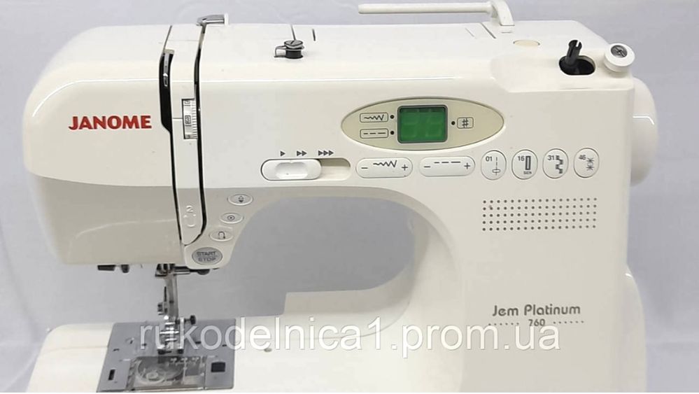 Швейна машина Janome  Jem Platinum 760