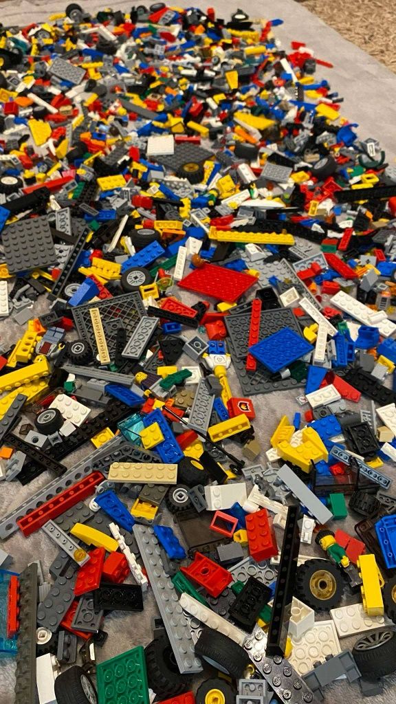 Klocki lego mieszanka 2,6 kg
