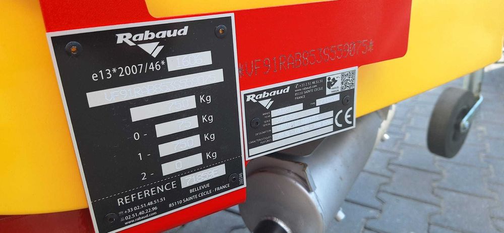 Rębak do gałęzi Rabaud Vegetor 160 - NOWY, od dealera, GWARANCJA!