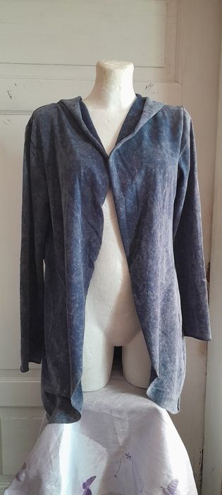 Kardigam narzutka imitacja jeansu