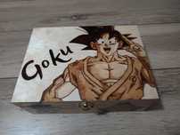 Szkatułka z motywem Goku z Dragon ball