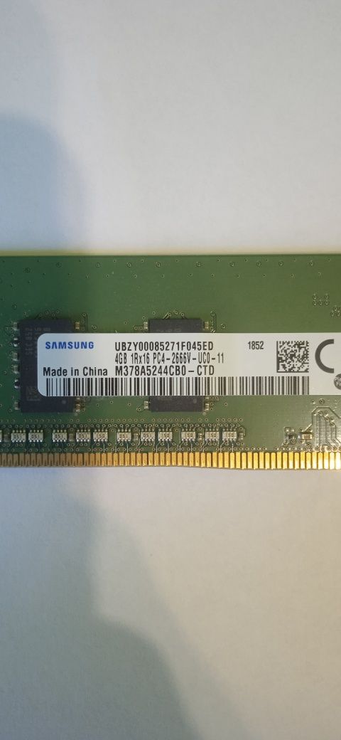 Оперативна пам'ять Samsung DDR4-2666Mhz 4GB