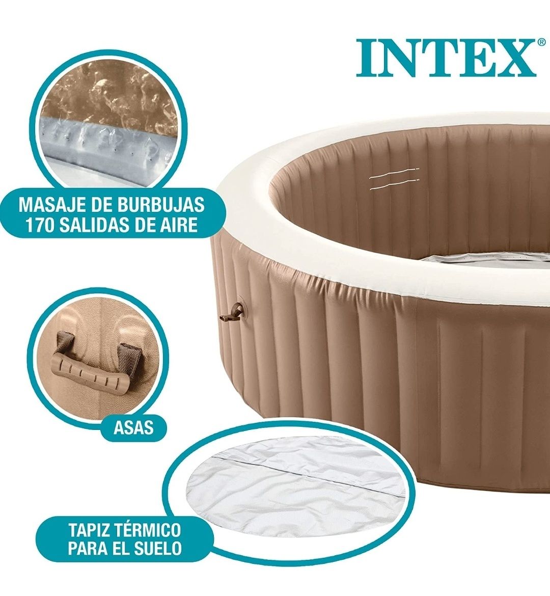 Intex Jacuzzi pure spa sahara 8-osobowa