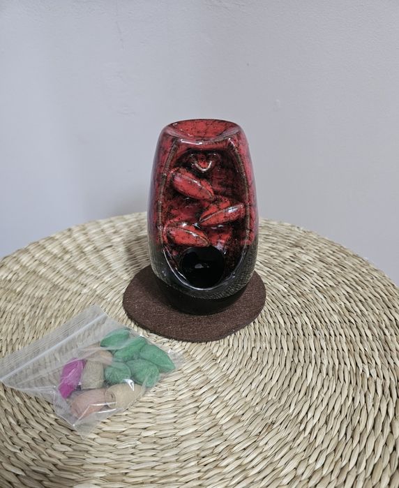 Ceramiczny stojak do kadzidelek