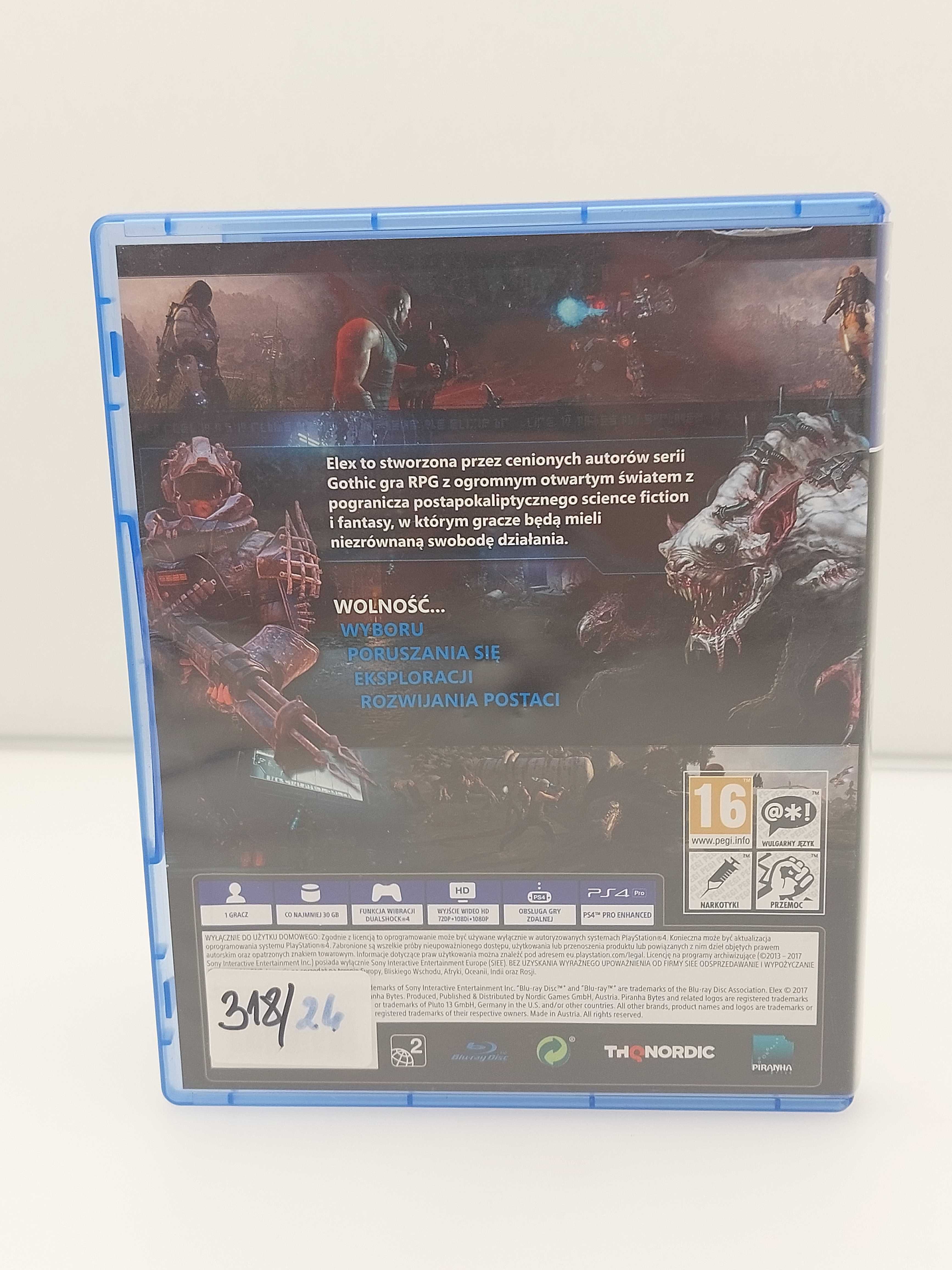 Elex wersja pudełkowa PS4(318/21/3psz)