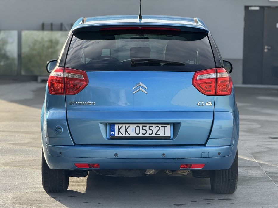 Citroen C4 Picasso 1.6 benzyna + gaz, 2010 rok, bezwypadkowy