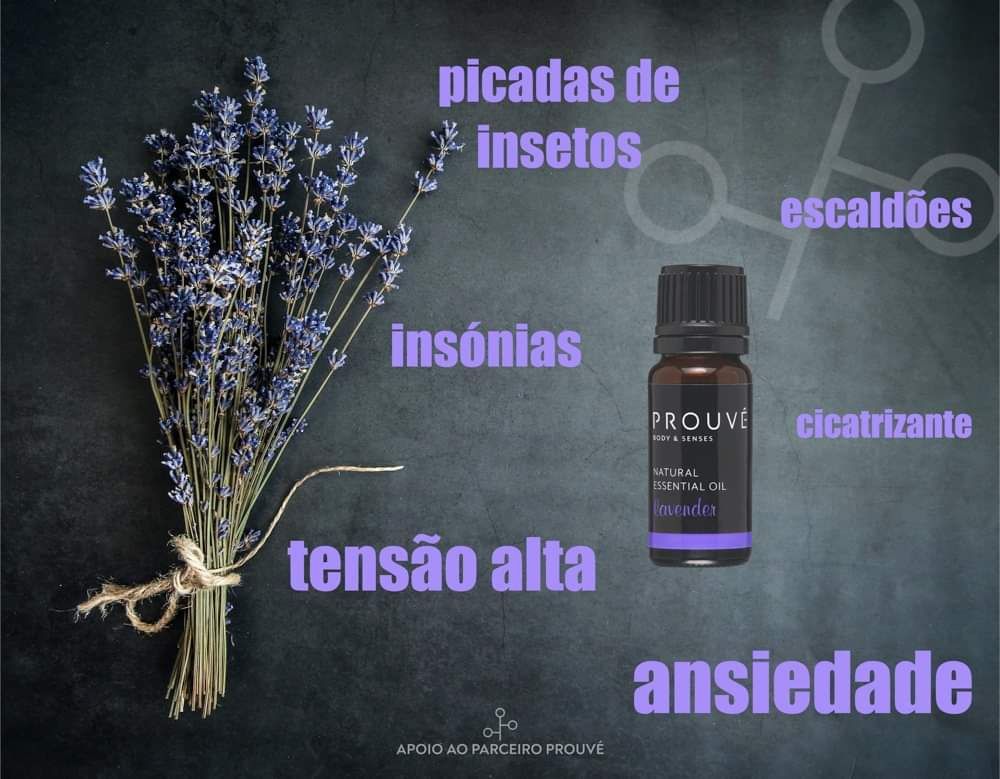 Óleo Essencial Natural de Lavanda (Oferta do Envio)