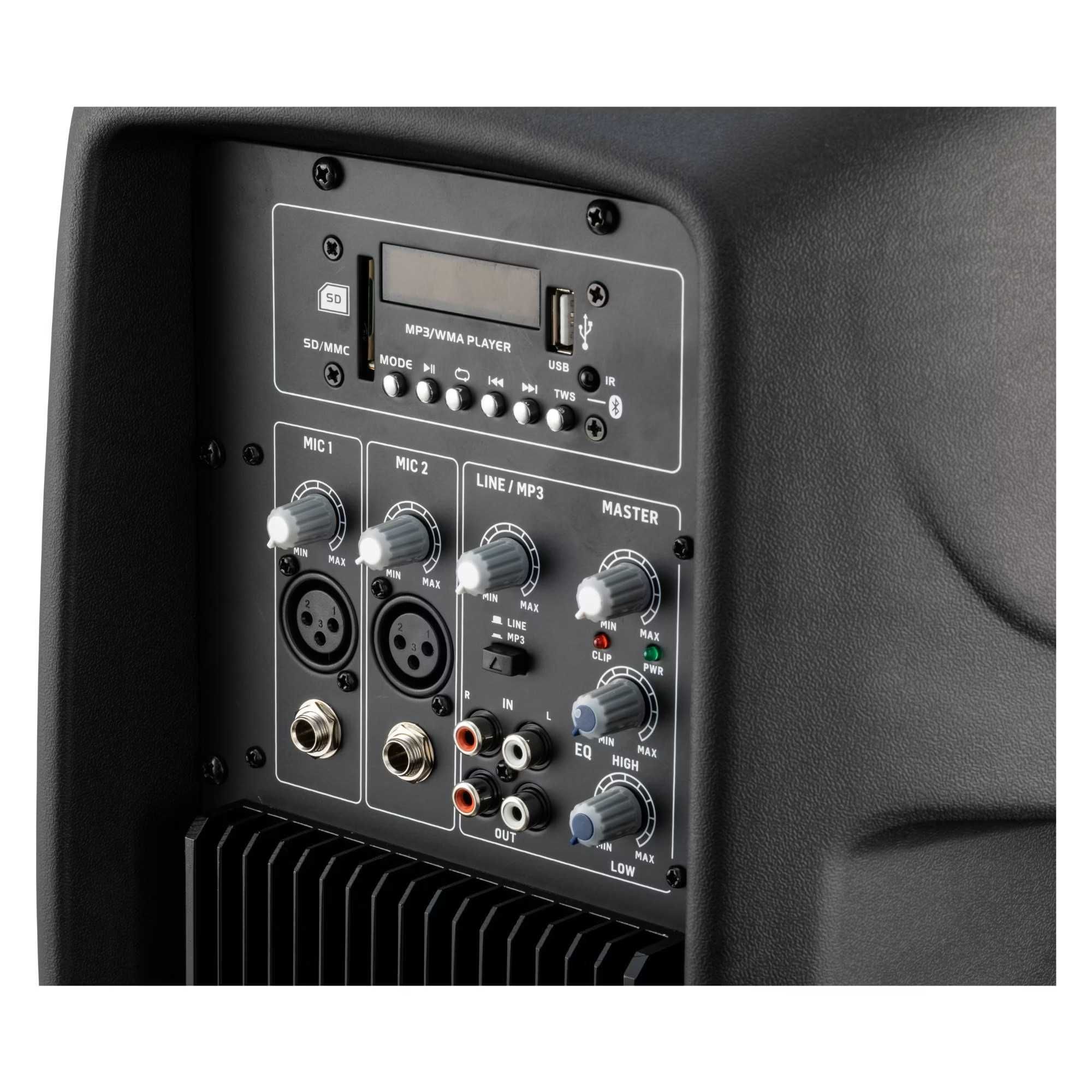 Głośnik aktywny McGrey P212 MA – 600 W – Profesjonalne nagłośnienie