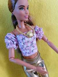 Ubranka dla lalki Barbie zestaw, buty, naszyjnik NOWE