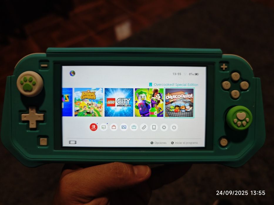 Switch Lite edição animal crossing + jogos digitais