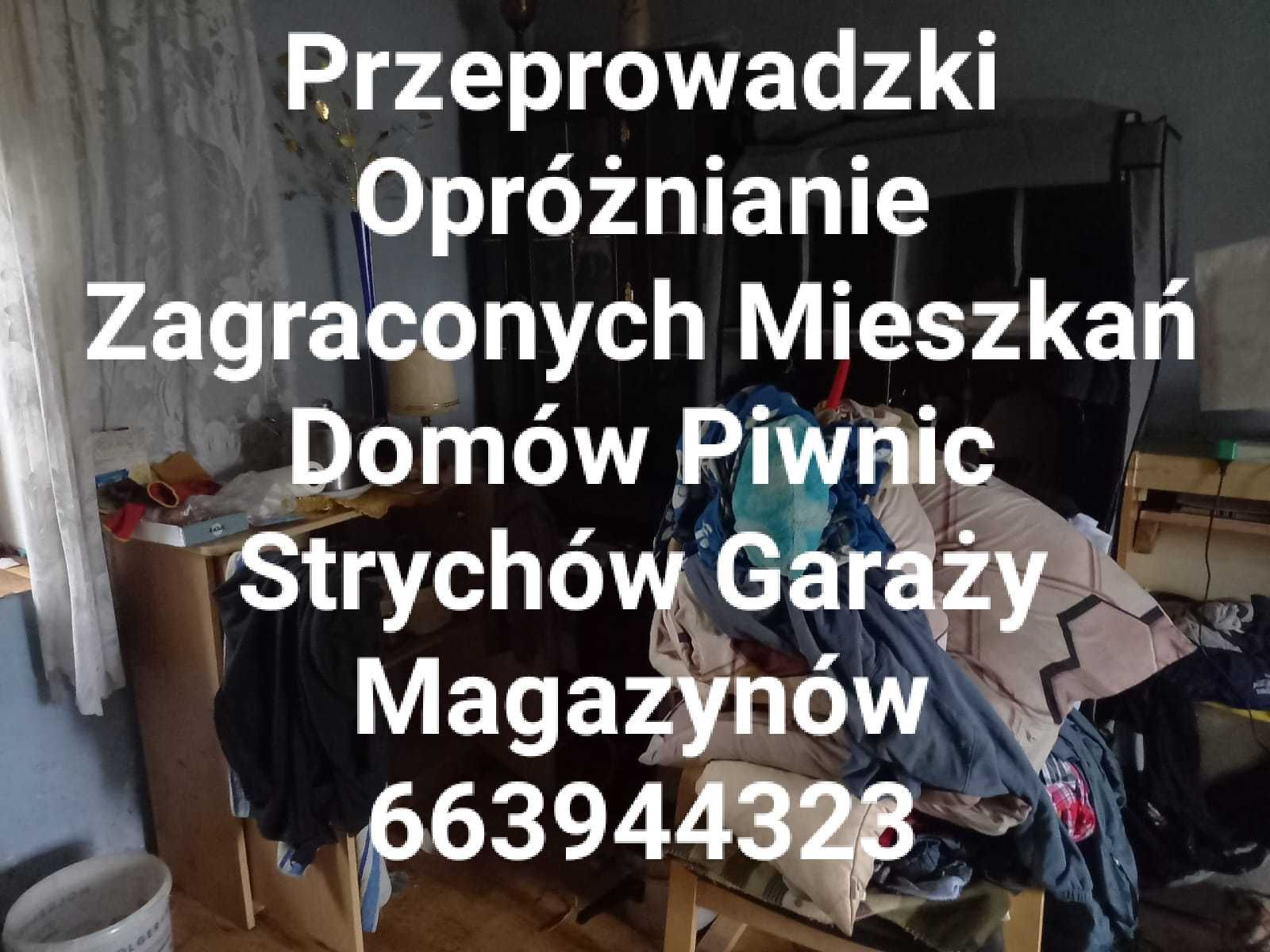 Opróżnianie Zagraconych Mieszkań Domów Pomieszczeń Wrocław