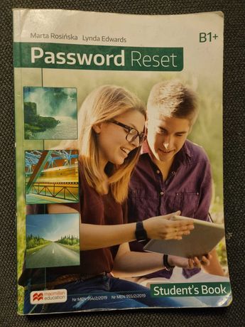 Password Reset B1+ podręcznik j.angielski