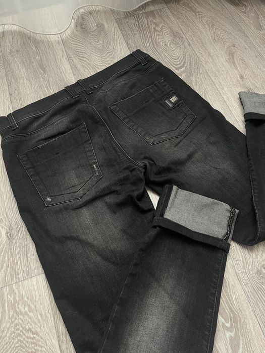 Джинси чоловічі Dirk Bikkembergs в чорному кольорі