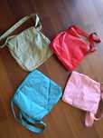 Conjunto 4 shoppers tiracolo