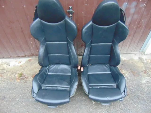 BMW Z4 lift E85 E86 sport M PAKIET FOTEL ładne super FOTELE kubełkowe sport sitze grzane skóra czarna