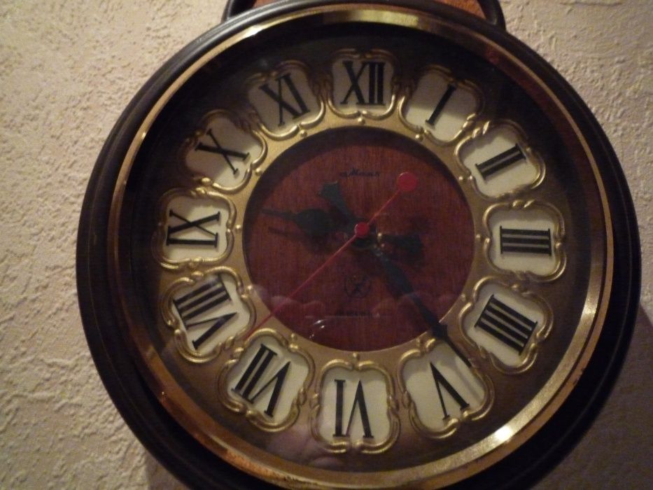 Настенные часы Маяк(с термометром и барометром)