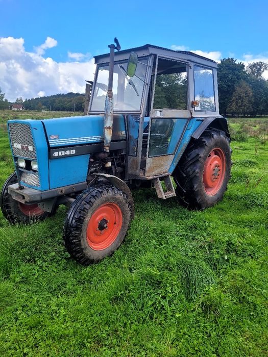 Ciągnik Niemiec Eicher, kosiarka, jak Massey Ferguson